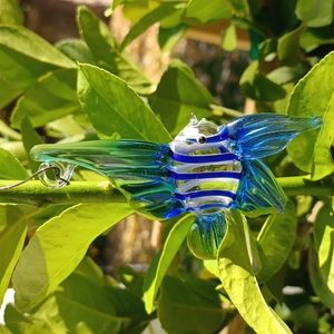 Small glass  fish ornament